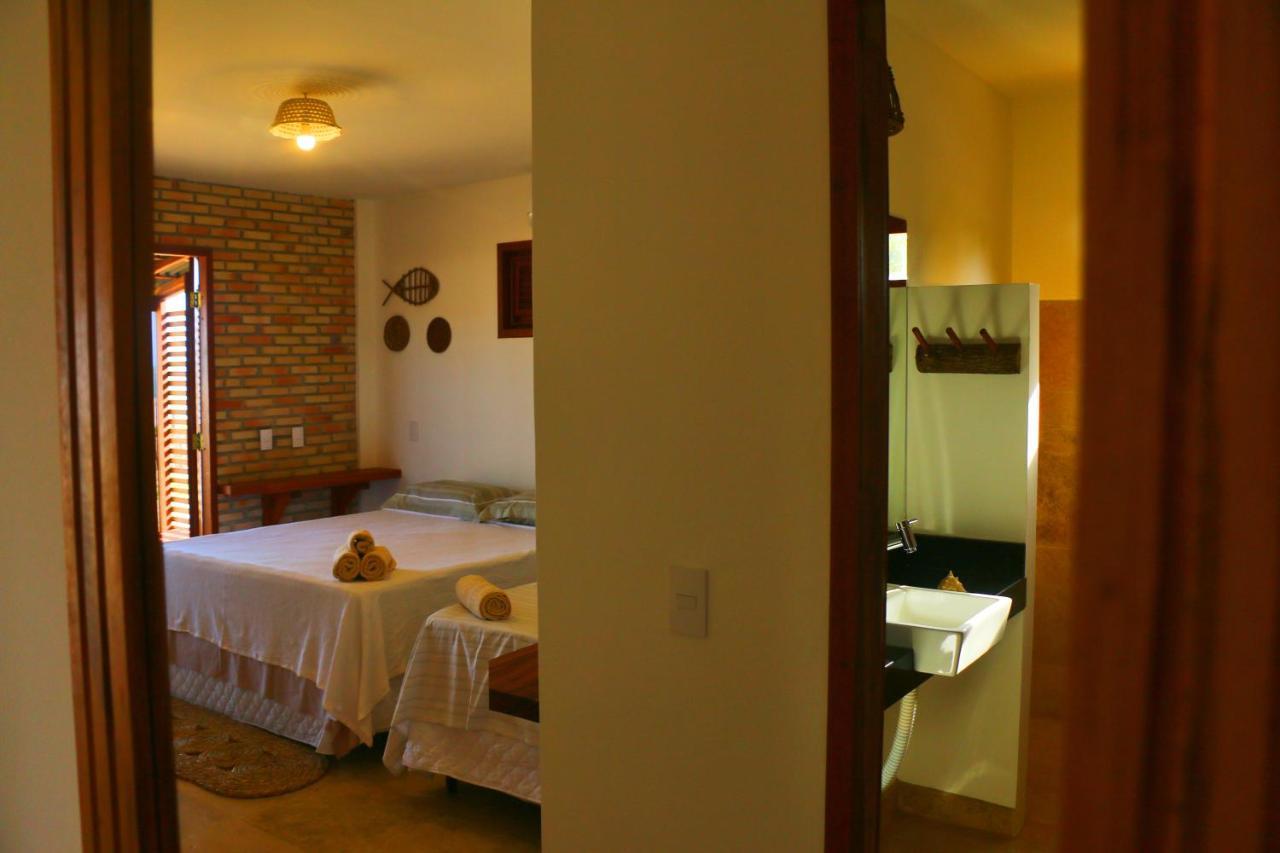 Beach House - Suite 1 - Na Praia - Beachfront Barra Grande  Buitenkant foto